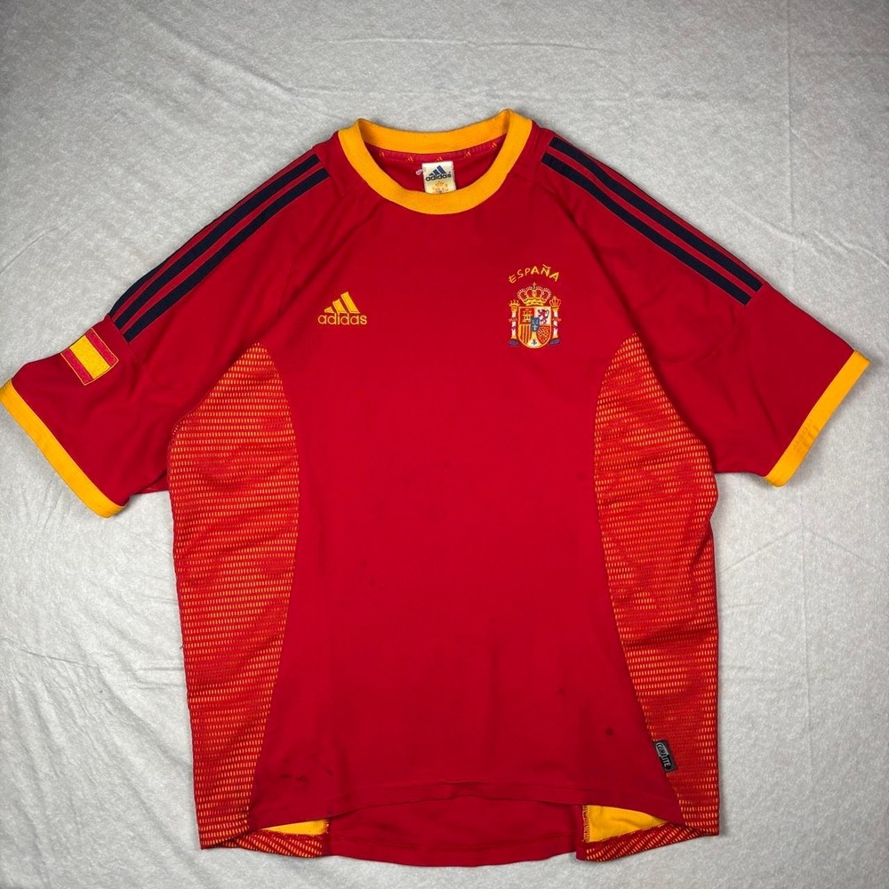 Vintage 2000's Adidas Spain Football Jersey – Size L
